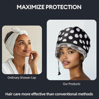 Electric Hair Steamer Cap with 2 Mode Temperature Control, Removable Washable - Image 3