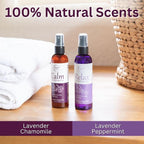Lavender Spray Aromatherapy Mist Set of 2 – Natural Linen & Pillow Spray - Image 3