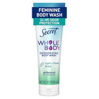 Secret Feminine Wash, 24 HR Deodorizing Feminine Body Wash by Secret
