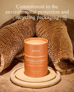 M&SENSE Cinnamon Pumpkin Scented Candles Christmas Decor, Natural Non Toxic - Image 6