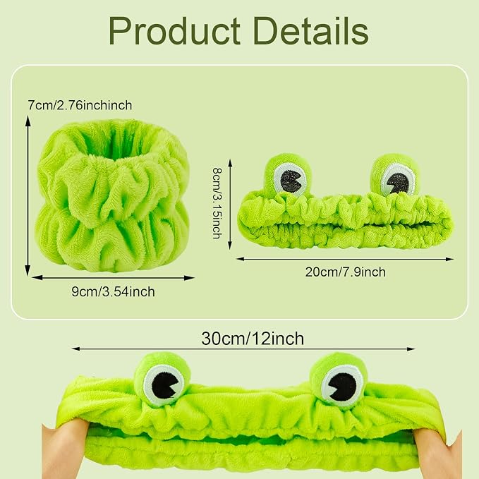 Skincare Headband Frog - Image 3