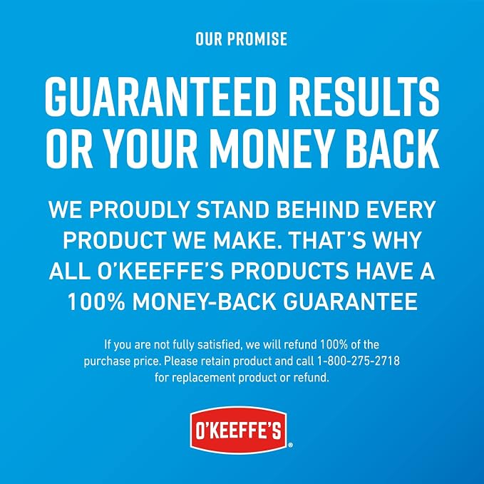 O'Keeffe's for Healthy Feet Foot Cream; Guaranteed Relief for Extremely Dry; - Image 8