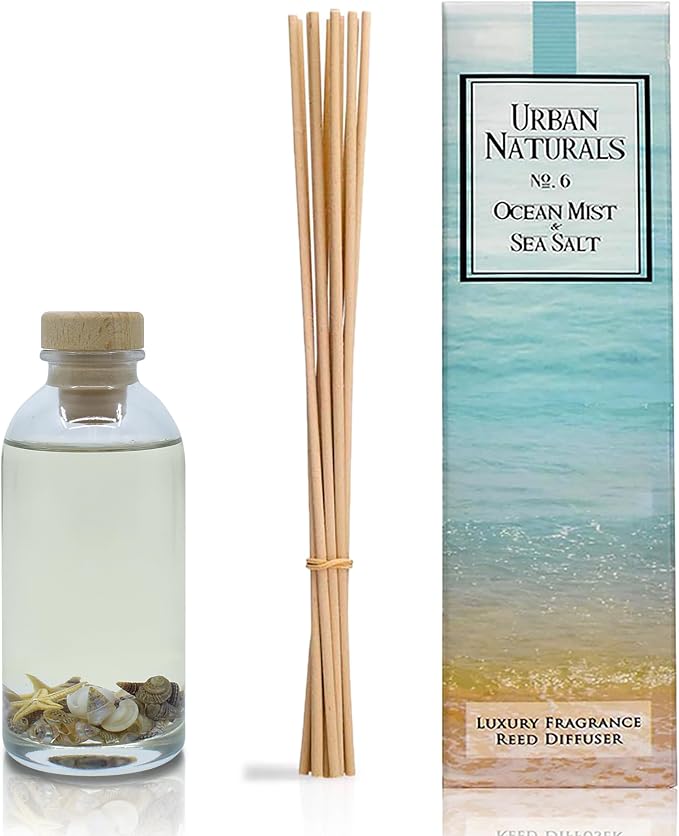 Urban Naturals Ocean Mist & Sea Salt Reed Diffuser Set | Made - Image 7