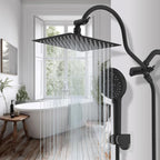 Hibbent All Metal CUPC Certified Shower Head, Handheld Showerhead Combo - Image 9