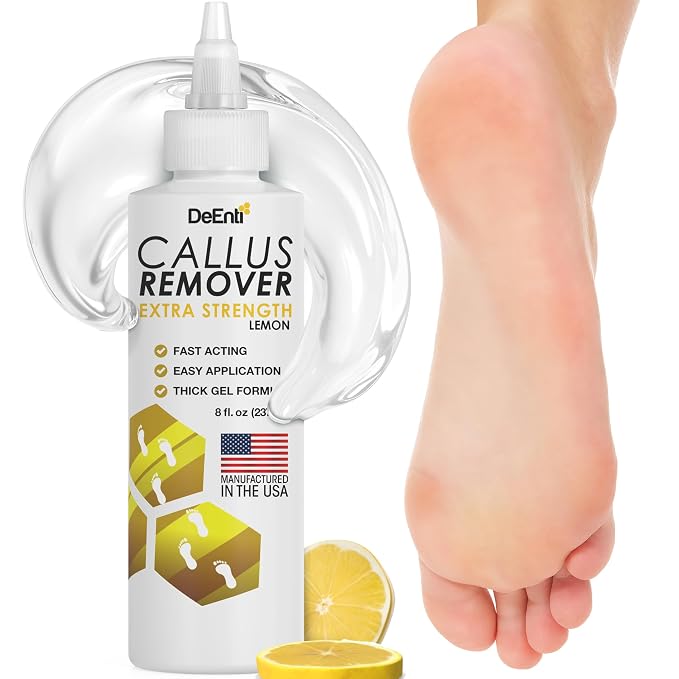 DeEnti Callus Remover for Feet, Extra Strength Foot Callus Remover Gel by DeEnti