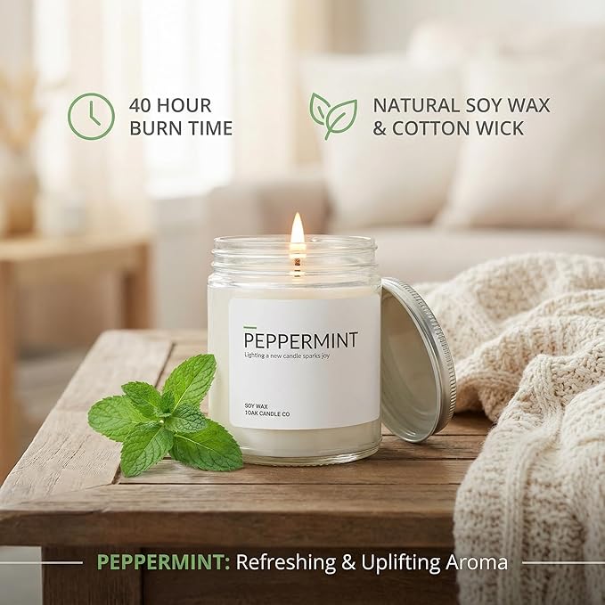 1OAK Peppermint Candle - Image 2