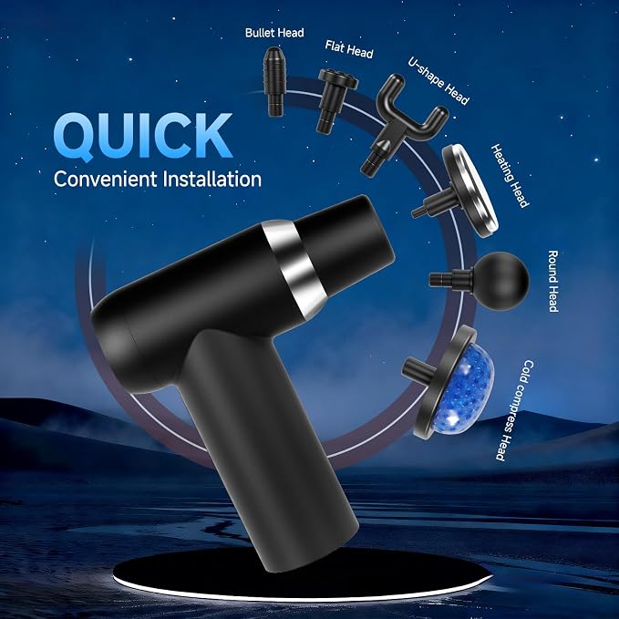 Beyn Hot & Cold Therapy Massage Gun - Image 6