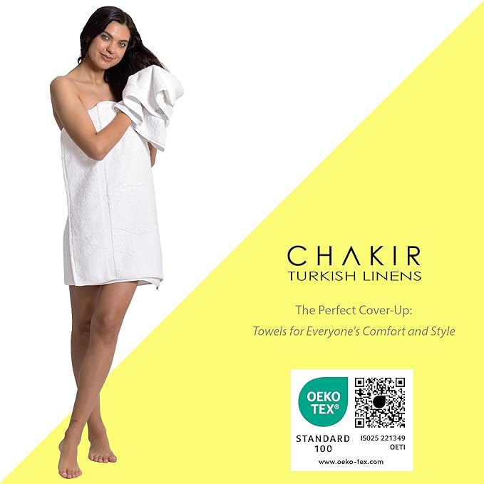 Chakir Turkish Linens, 100% Cotton Premium Quality Turkish Bath Sheets - Image 4