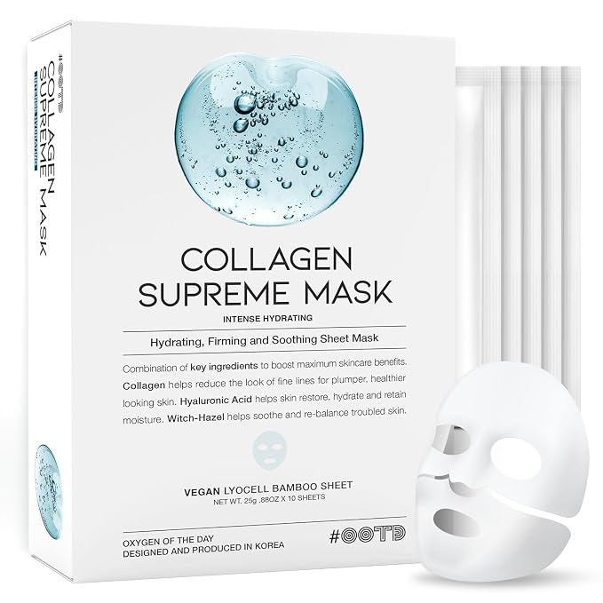 #OOTD Collagen Hydrating Sheet Masks by OOTDBeauty