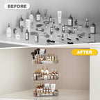 Asayuee 3-Tier Corner Bathroom Counter Organizer - Image 7