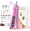 Professional Manicure Pedicure Kit Cordless Electric Nail File Set 6 Speed by ElectricNailDrill