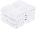 Superior Egyptian Cotton Pile Face Towel/Washcloth Set of 6, Ultra Soft Luxury by SUPERIOR