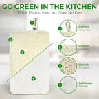 AIRNEX Natural Loofah Sponges for Dishes - Image 2
