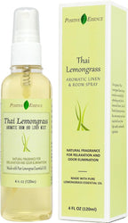 Thai Lemongrass Linen and Room Spray, Natural Air Freshener Made by PositiveEssence