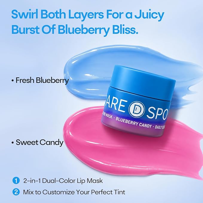SPODARE 20g Blueberry Lip Mask Overnight, Lip Moisturizer - Image 4