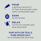 Dr Teal's Foaming Bath with Pure Epsom Salt, Cannabis Sativa Hemp Seed Oil - Image 3