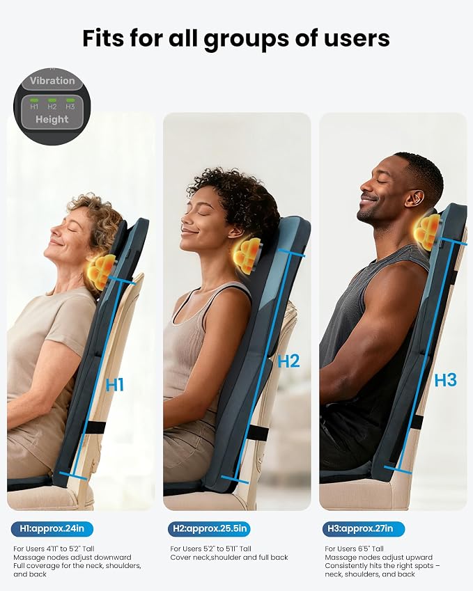 COMFIER Shiatsu Back Massager - Image 5