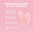 Kate Eve Rose Quartz Face Roller & Gua Sha Set – Luxury Facial Spa Gift - Image 8