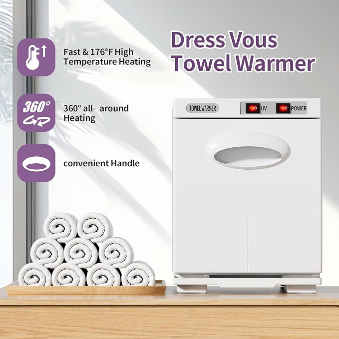 Towel Warmer, 5L Small Hot Towel Warmers - Image 6