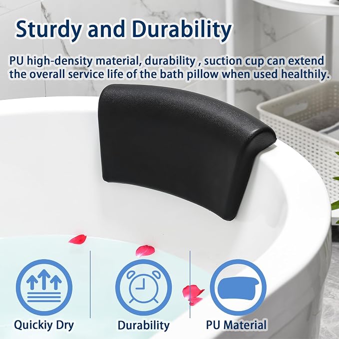 Bath Pillow, Bath Pillows for Tub - Image 5