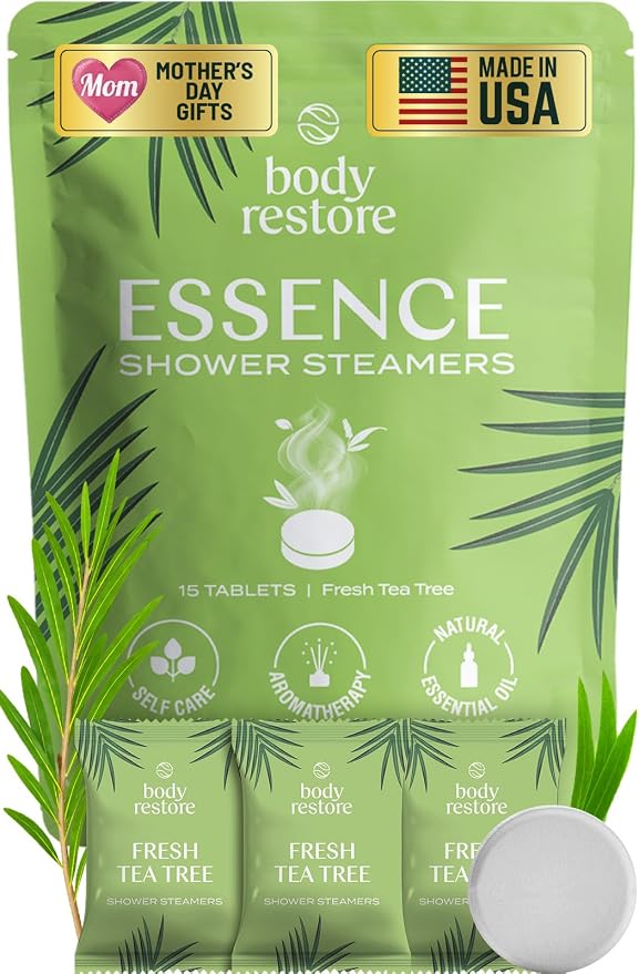 Body Restore Shower Steamers Aromatherapy 15 Pack – Mothers Day Gifts by BodyRestore