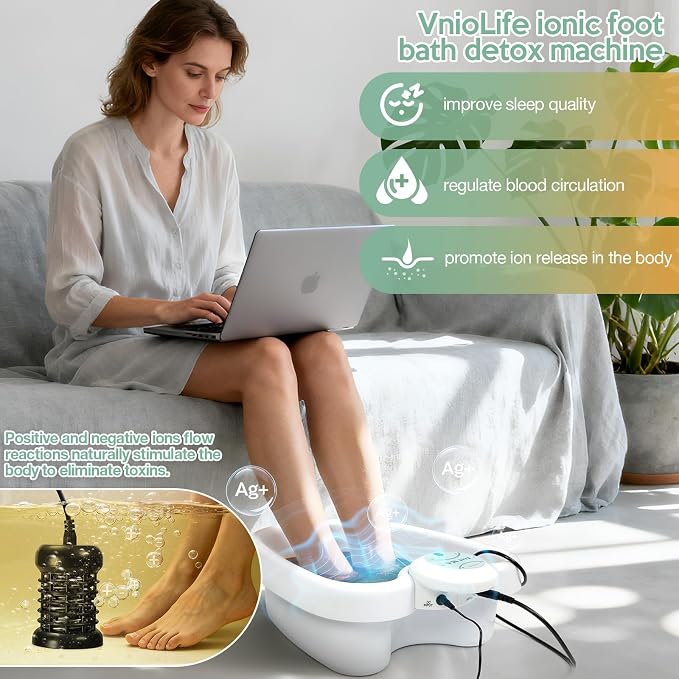 WL VnioLife Ionic Foot Bath Detox Machine - Image 2