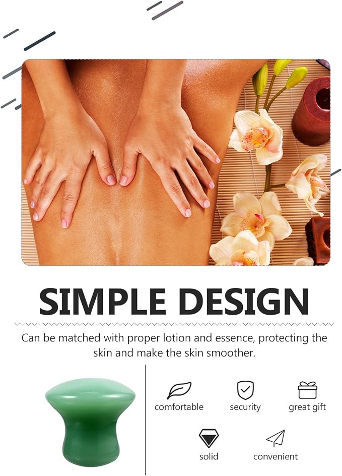 FOMIYES Jade Massager: Mushroom Gua Sha - Image 5