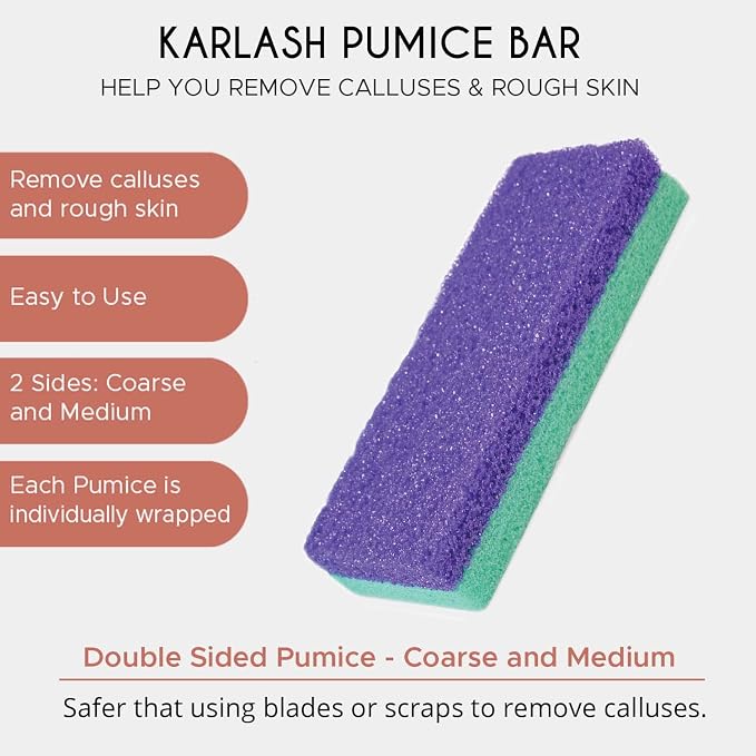 Karlash Professional Pedicure Foot Pumice Stone - Image 2