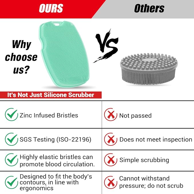 Canroom Silicone Body Scrubber - Image 2