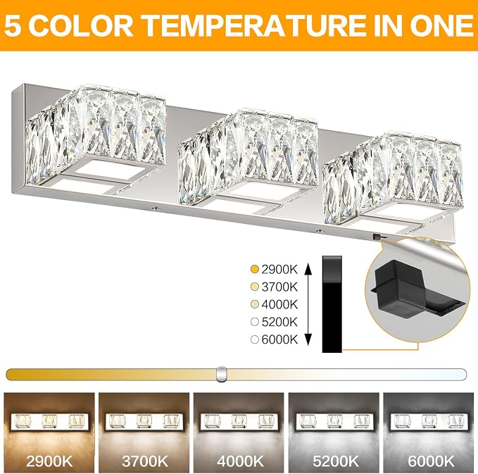 ZUZITO LED Bathroom Light Fixture - Image 3
