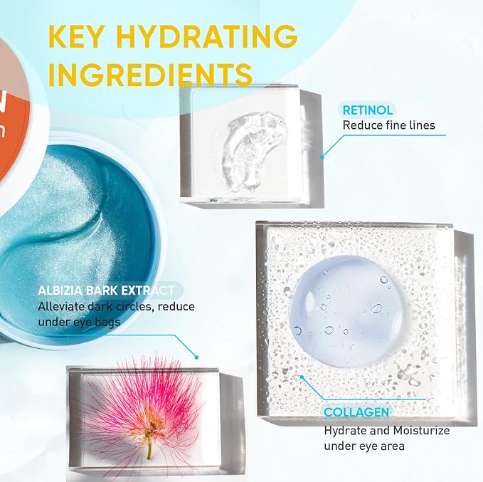 Under Eye Patches – 30 Pairs Hydrating Gel Masks - Image 5