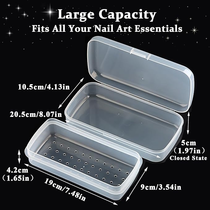 Nail Tool Sterilizer Box Plastic Sterilization Tray - Image 3