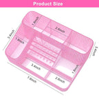 ANRUI Nail Drill Bit Holder, 28 Holes Plastic Nail Drill Machine & Bits Storage - Image 6