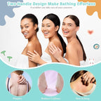 4 Pack Exfoliating Washcloth Back Scrubber Set, 2 Exfoliating Body Scrubber - Image 5