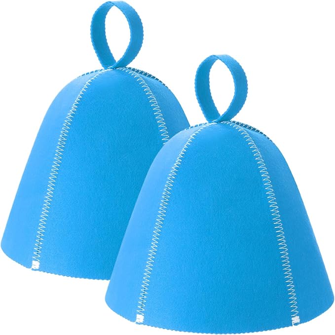 JaGely Sauna Hat for Men Women Sauna Hat Vaporarium Cap Russian Banya Cap for by JaGely