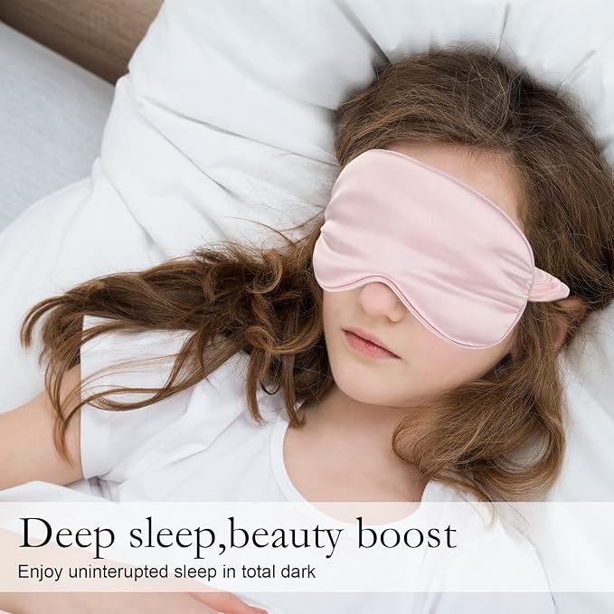 100 Pieces Silk Sleep Mask Eye Coverings - Image 7