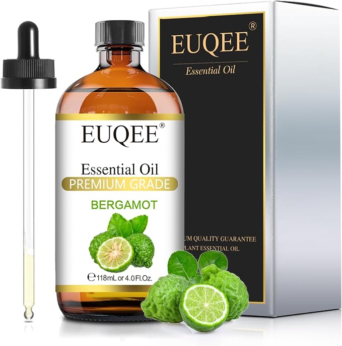 EUQEE Bergamot Essential Oil 118ml Pure Bergamot Oil - Image 9