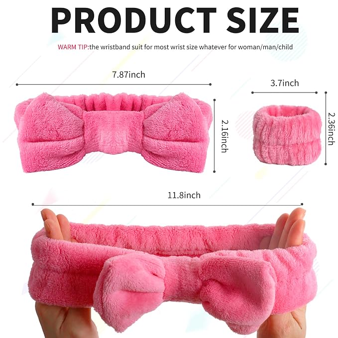 WSYUB Spa Headband and Wrist Bands - Image 2