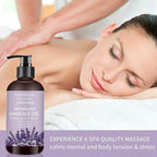 Massage Oil with Lavender and Peppermint Massage Oil - Image 3