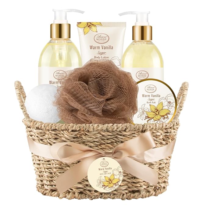 Bath and Body Warm Vanilla Sugar Spa Gifts by Ariosemonde