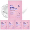 Firm & Glow Sheet Mask with Vegan Collagen Semi-Gel Sheet Biodegradable 100% by Thebeginningofcleanbeauty
