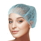 Medical Nation 21" Disposable Bouffant Caps Hair Net | CASE OF 1000, - Image 2