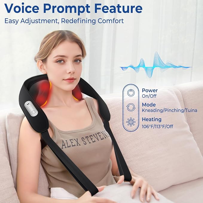 KingPavonini Width Adjustable Neck Massager - Image 5