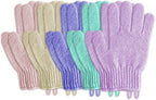 MIG4U Shower Exfoliating Scrub Gloves, Bathing Gloves Body Wash Dead Skin - Image 7