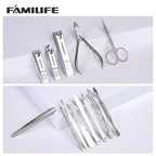 FAMILIFE Manicure Set, Nail Professional Kit Manicure Kits Nail Clipper Sets - Image 7
