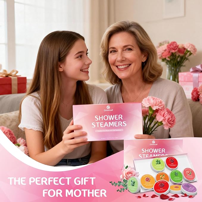 ORIENTLEAF Shower Steamers Aromatherapy, Self Care Birthday Gifts - Image 2