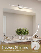 VOLISUN Modern Bathroom Vanity Light 31.5 inch, 18W Dimmable 5CCT Led Bathroom - Image 3