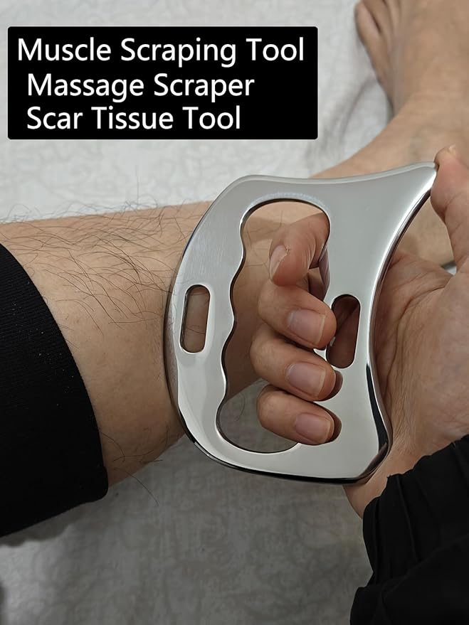 Muscle Scraper Stainless Steel Gua Sha Scraping Massage Tool Set IASTM Tools - Image 2