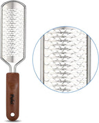 Professional Pedicure Foot File, Colossal Stainless Steel Detachable Foot by Pefei