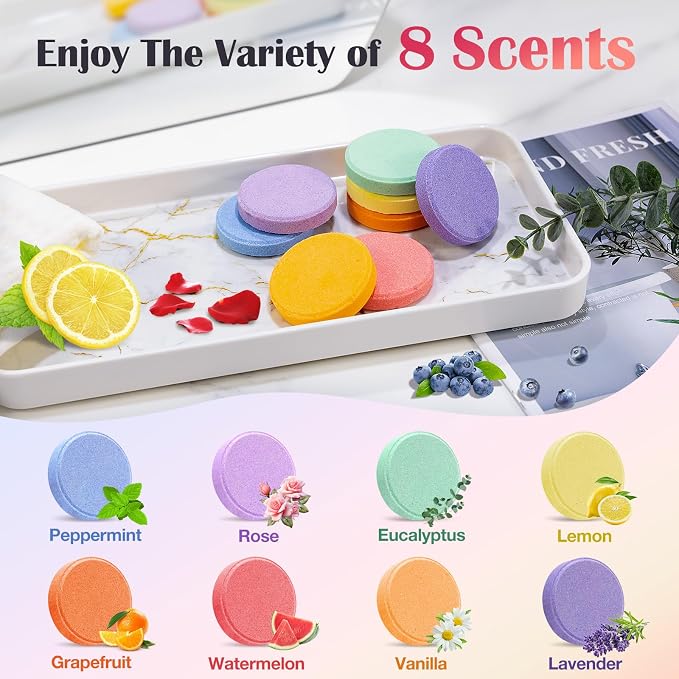 Qivatex Shower Steamers Aromatherapy, Mothers Day Gifts - Image 5